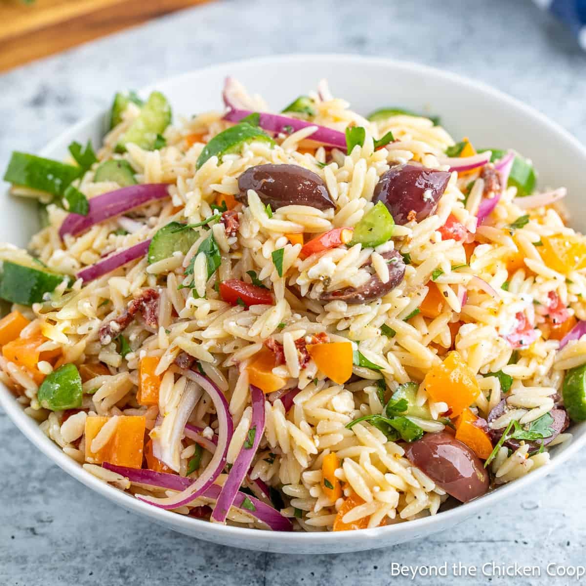 Mediterranean Orzo Salad