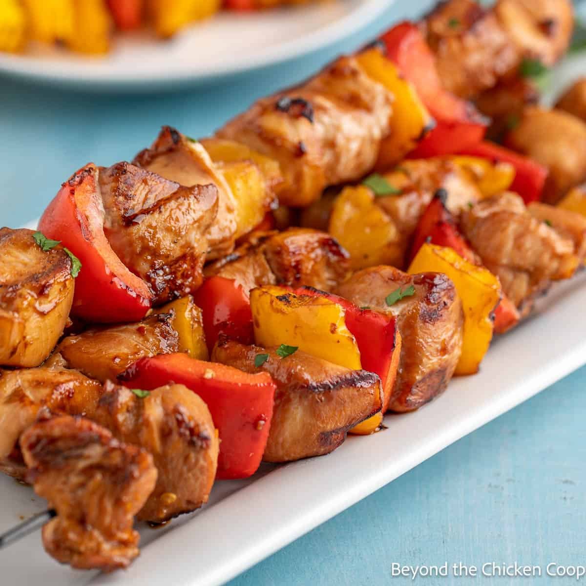 Teriyaki Chicken Skewers