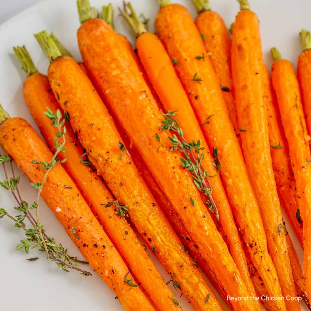 Roasted Whole Carrots