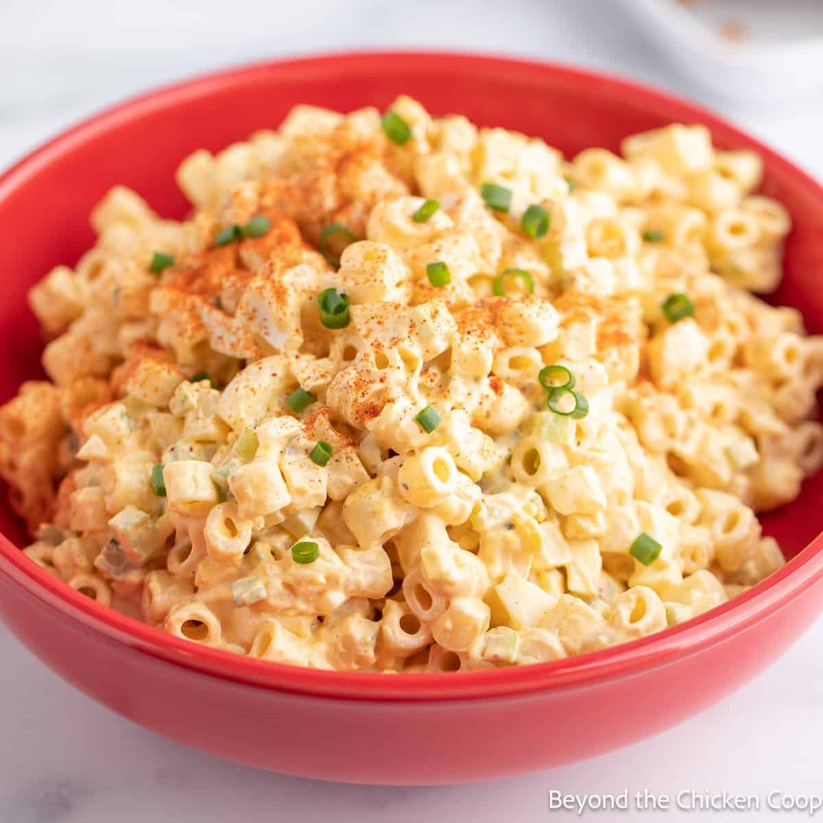 Deviled Egg Pasta Salad