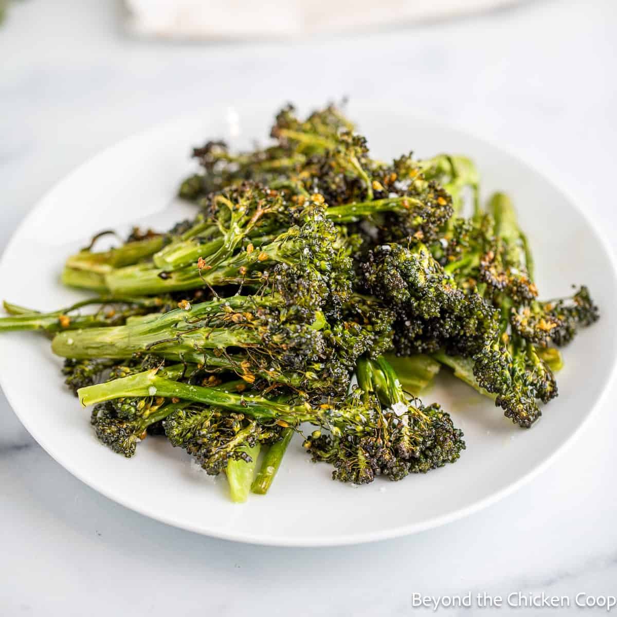 Oven Roasted Broccoli