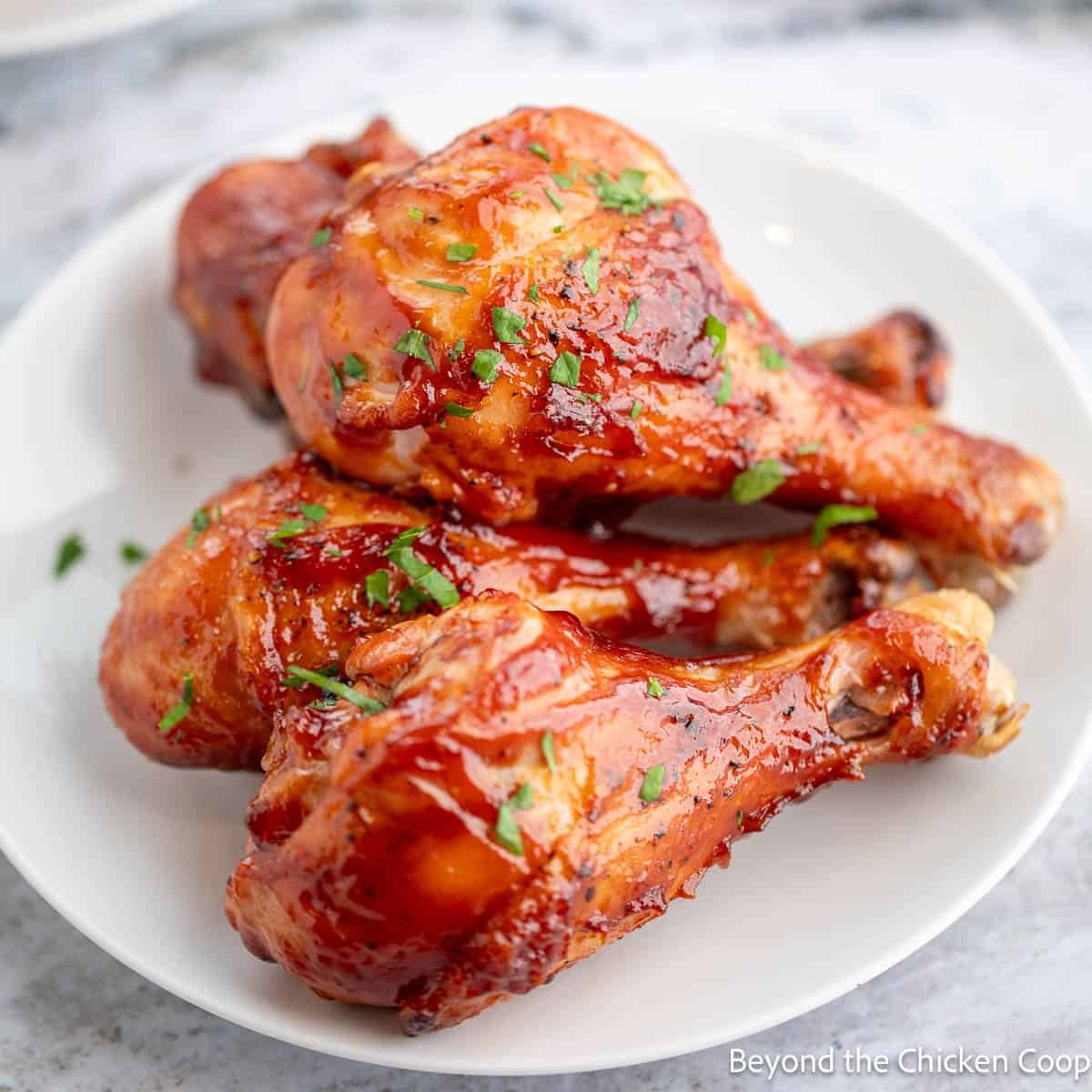 Oven Baked BBQ Chicken Legs