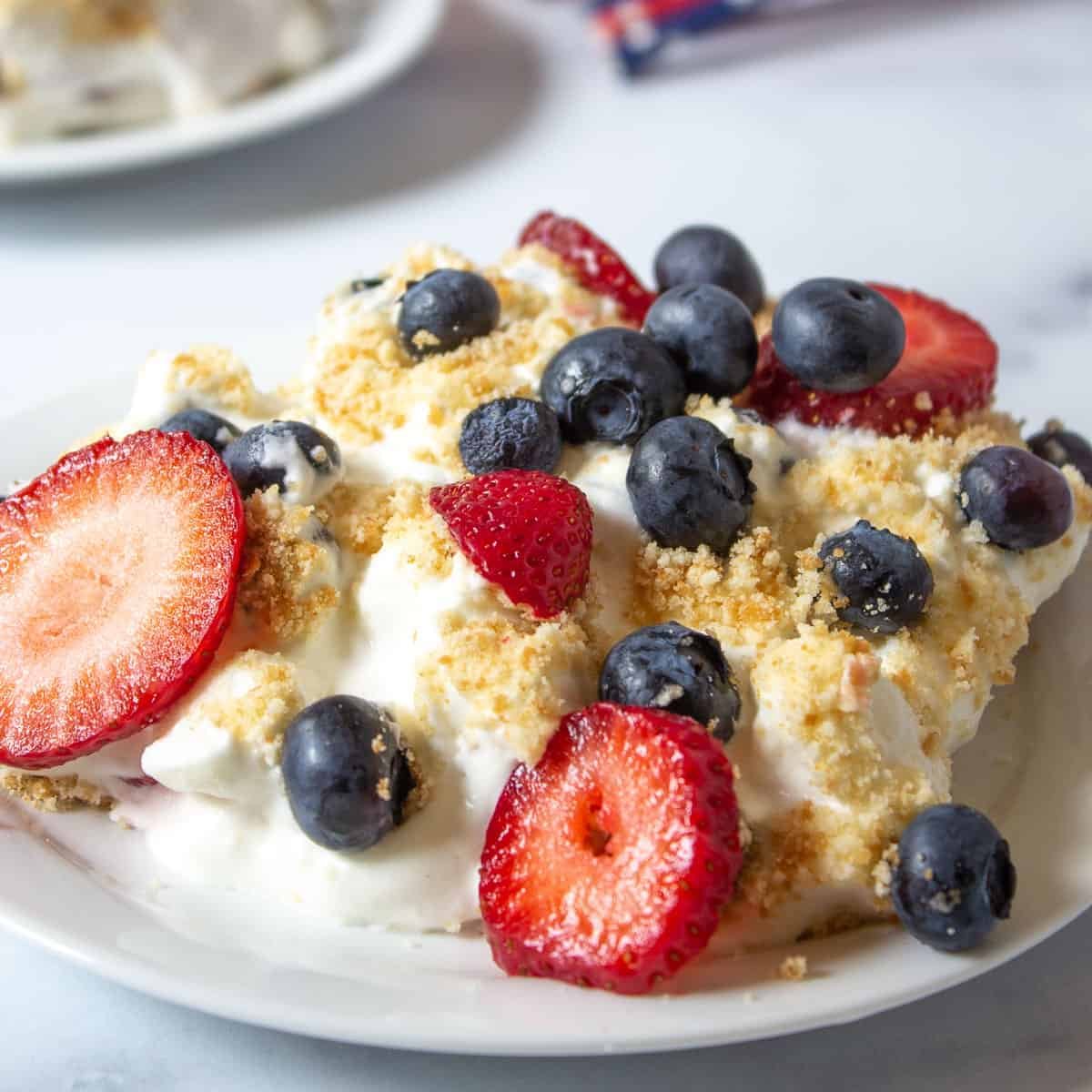 No Bake Berry Delight