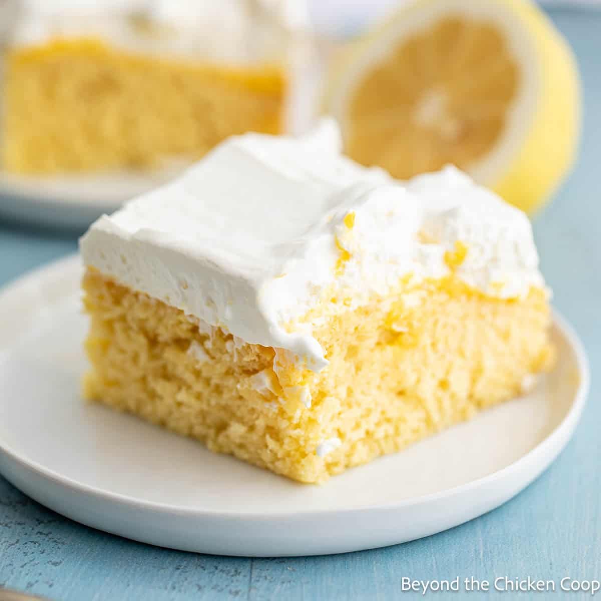Lemon Poke Cake