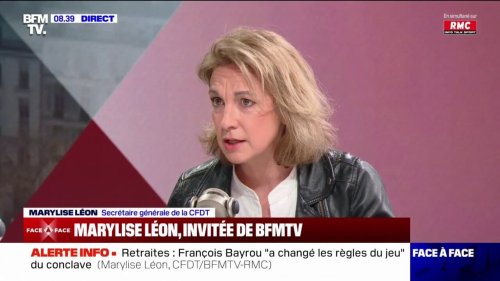 Réarmement: "S'il faut se préparer à faire la guerre, on ne peut pas le faire avec un monde du travail qui n'est pas en paix", estime Marylise Léon (CFDT)