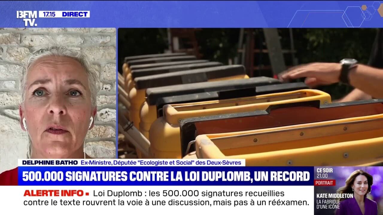 Loi Duplomb: pour Delphine Batho (Écologiste et Social), « c’est une loi d’empoisonnement alimentaire »