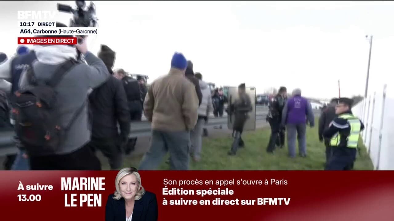 Blocage de l&rsquo;A64: Jérôme Bayle demande aux forces de l&rsquo;ordre de « reculer »