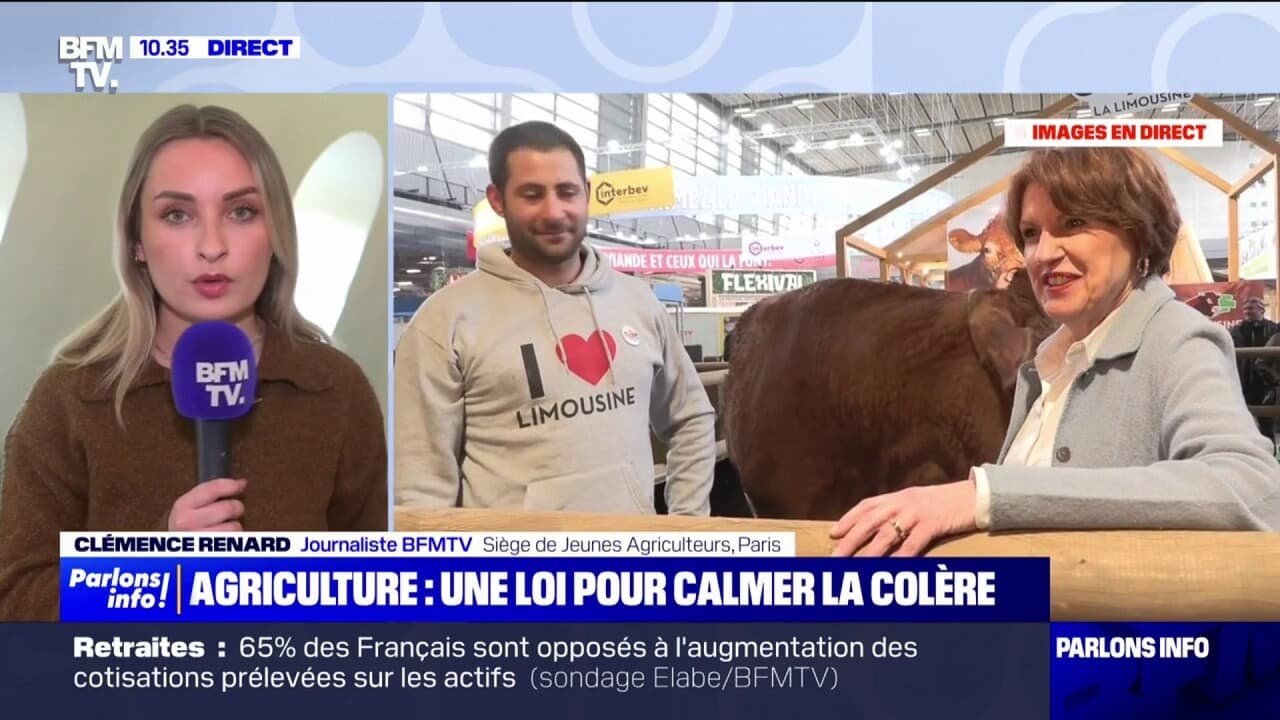 Loi d’orientation agricole: pour le syndicat des Jeunes Agriculteurs cette loi est un « bon signal » mais reste insuffisante