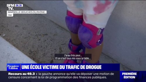 Marseille: l'inquiétude des parents et des élèves d'une école face à la proximité du trafic de drogue autour de l'établissement