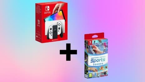 Ce pack Nintendo Switch + Switch Sports est celui qu'il vous faut pour régaler la famille