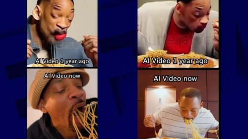 Quand Will Smith dévore des spaghettis pour se moquer de l'intelligence artificielle