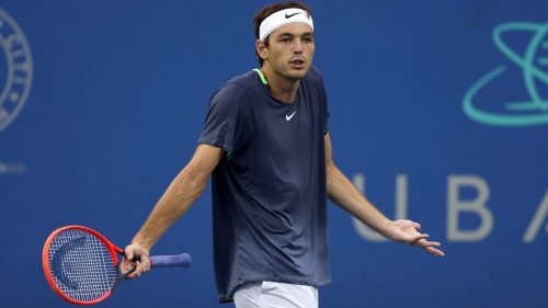 Tennis: "Cela me donne plus envie de prendre l’avion plus souvent", Fritz ironise sur l’interruption de son match par des militants pour le climat
