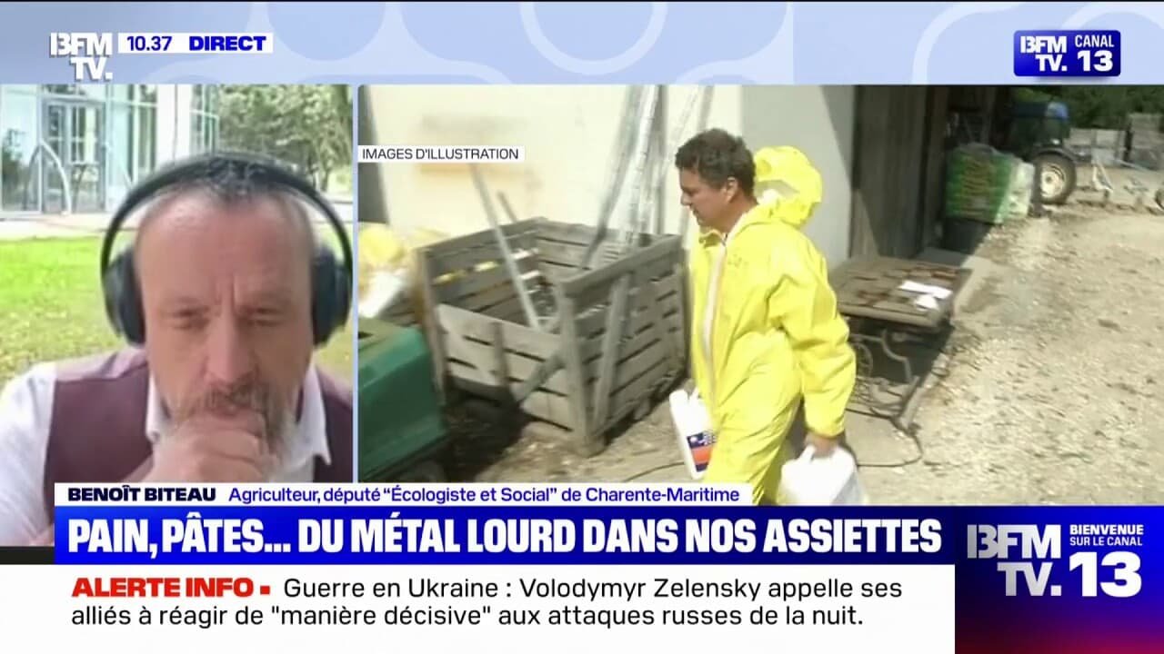 Métaux lourds dans les pesticides: « On peut faire une agriculture qui s’affranchie de tout ça », affirme Benoît Biteau, agriculteur et député Écologiste et Social