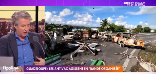 Violentes émeutes anti-vaccin en Guadeloupe: le rôle trouble d'un policier et des gangs locaux