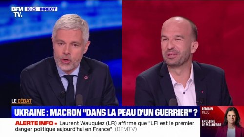 Guerre en Ukraine: Manuel Bompard (LFI) estime "qu'il faut sortir de cette illusion d'une issue qui serait militaire à ce conflit" et défend "une issue diplomatique"