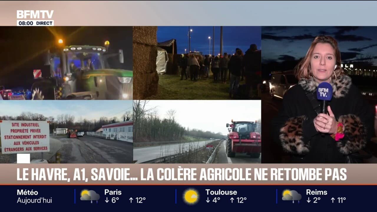 Colère des agriculteurs: un barrage filtrant mis en place sur l&rsquo;autoroute A1, l&rsquo;A63 à Bayonne débloquée