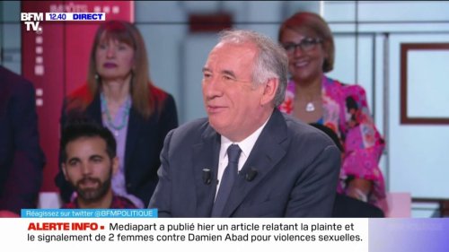 Emmanuel Macron "a voulu symboliquement une femme à la tête du gouvernement", affirme François Bayrou