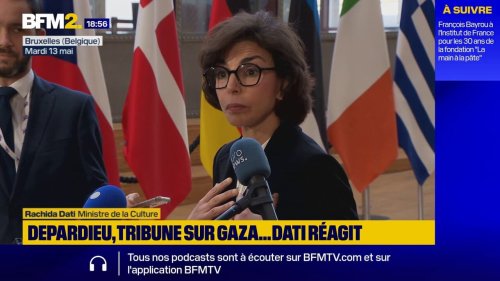 Tribune d'artistes sur Gaza: Rachida Dati souligne qu'ils "sont dans leur rôle"