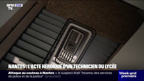 Nantes: récit de l'acte héroïque du technicien qui a arrêté l'assaillant du lycée Notre-Dame-de-Toutes-Aides