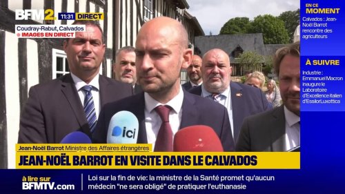 Barrot : "Il n'y aura de négociations qu'avec un cessez-le-feu"