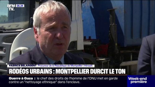 Rodéos urbains: la ville de Montpellier durcit le ton et détruit des véhicules saisis