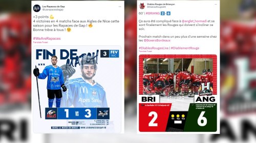 Hockey: les Rapaces de Gap s'imposent et les Diables Rouges de Briançon s'inclinent