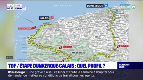 Pas-de-Calais: le parcours des cyclistes du Tour de France