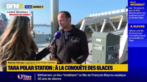 La Tara Polar station vise à "mieux comprendre les bouleversements climatiques"