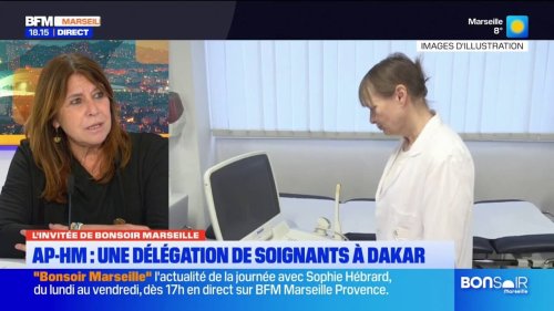 Michèle Rubirola décrit la mission entre la mairie de Marseille et l'AP-HM pour former des médecins à Dakar