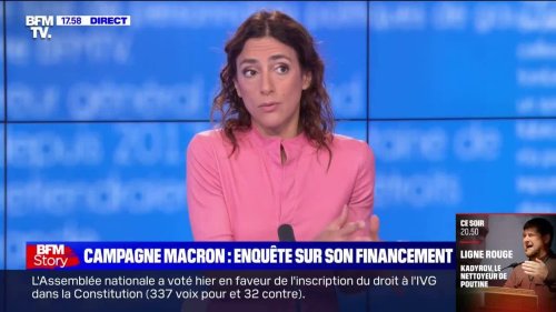 Story 4: Enquête du PNF sur la campagne de Macron - 25/11