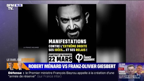 "Quelle honte!": Robert Ménard condamne la réaction de Jean-Luc Mélenchon au sujet de la polémique sur une affiche de LFI mettant en scène Cyril Hanouna et jugée "antisémite"