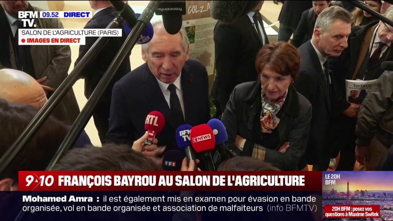 Agriculture: « Nous avons fait ce qu’il faut pour que rapidement et intégralement les engagements pris aient été respectés », assure François Bayrou