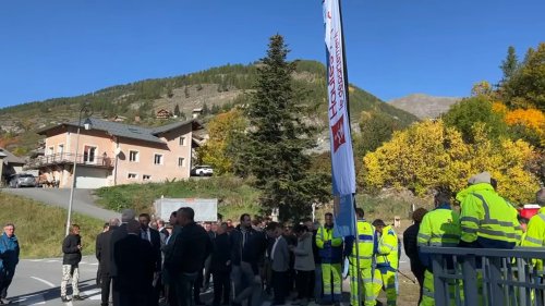 Hautes-Alpes: la nouvelle route du Pas de l'Ours inaugurée
