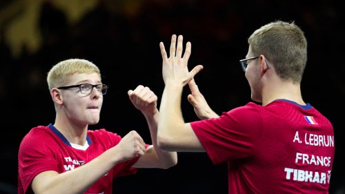 Tennis de table (WTT Finals): la vidéo du point fantastique qui fait basculer le quart des frères Lebrun