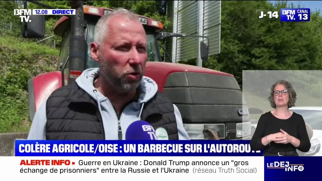 « Elle a été totalement détricotée »: les agriculteurs de l’Oise mobilisés sur l’A16 contre la nouvelle version de la loi Duplomb
