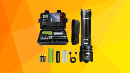 Promo : le prix de la lampe de poche Poslani 600 000 Lumens se fait tout petit