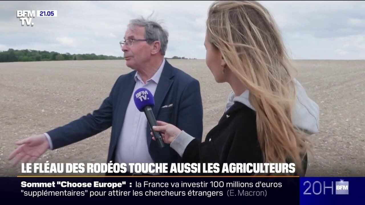 LE REPORTAGE DU 20H – Le fléau des rodéos touche aussi les agriculteurs