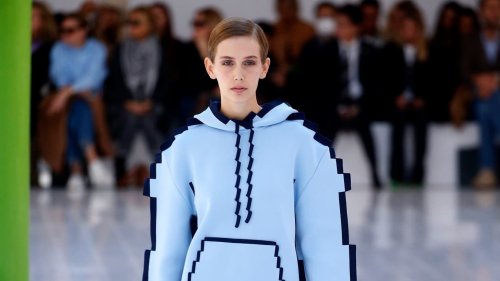 Fashion Week: la marque Loewe a dévoilé des vêtements pixelisés inspirés de Minecraft