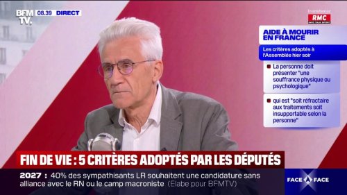 Fin de vie: "Il faut que ce soit une loi de liberté et d'égalité", estime le philosophe André Comte-Sponville