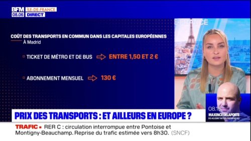 Prix des transports: les tarifs sont-ils plus chers en Ile-de-France que dans le reste de l'Europe?