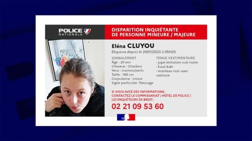 Brest: disparition inquiétante d'une femme de 20 ans après une soirée