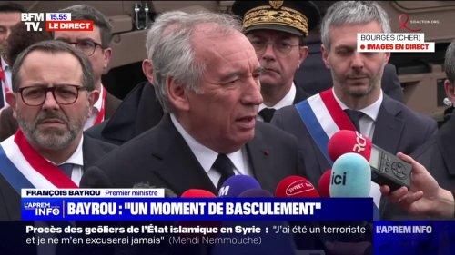 Défense: François Bayrou pointe "la responsabilité impressionnante" de l'industrie d'armement française