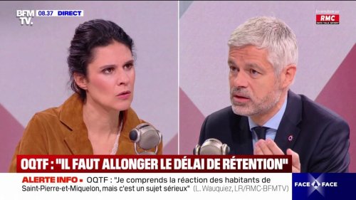Laurent Wauquiez: "La semaine dernière, cinq OQTF extrêmement dangereux se sont évadés de Marseille (...) On serait à Saint-Pierre-et-Miquelon, en cinq minutes, on les aurait arrêtés"