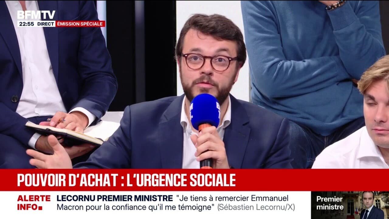 FORUM BFMTV – « Vous avez juste piqué 4 millions d’euros dans les caisses du Parlement européen »: échange tendu entre Laurent Jacobelli député RN, et Arthur Delaporte, député PS