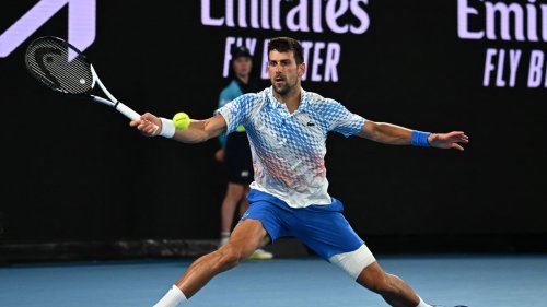 Open d'Australie: Djokovic a joué (et gagné) avec une déchirure de 3 cm à l'ischio