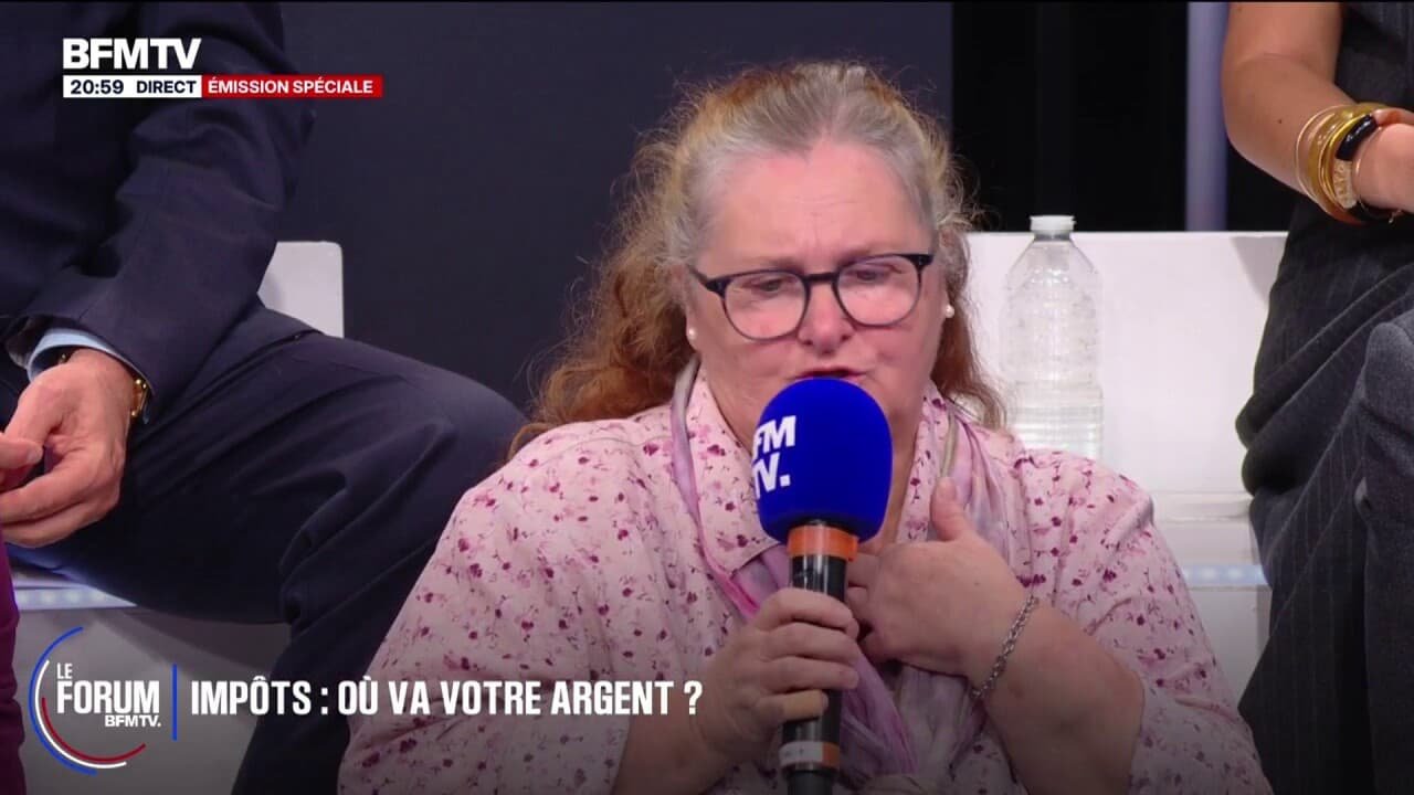 FORUM BFM – « Je suis pour qu’on paye de l’impôt, mais à notre niveau », dit Isabelle, bénévole