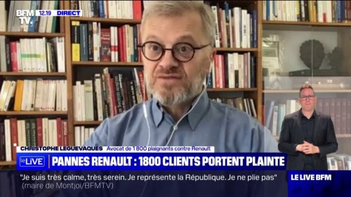 Moteurs défectueux chez Renault: l'avocat de 1800 plaignants demande une indemnisation