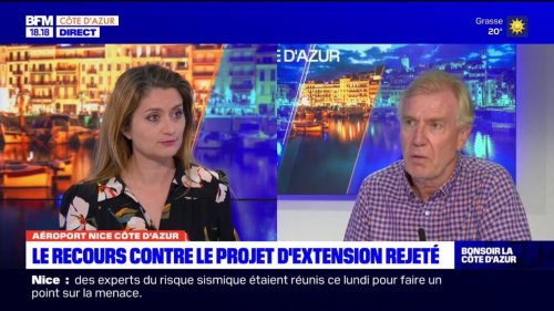 Projet d'extension de l'aéroport de Nice: l'association à l'initiative du recours, qui a été rejeté, réagit