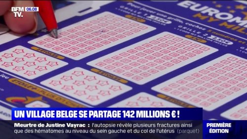 Le jackpot de l'Euromillions partagé entre 165 habitants d'un village en Belgique