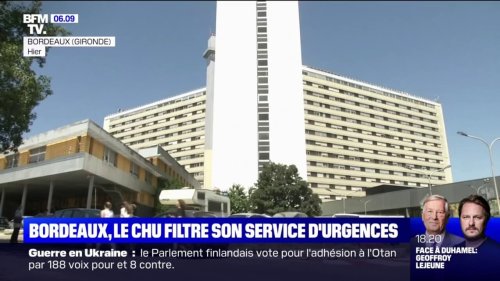 Bordeaux: faute de personnel, le CHU filtre son service d'urgences